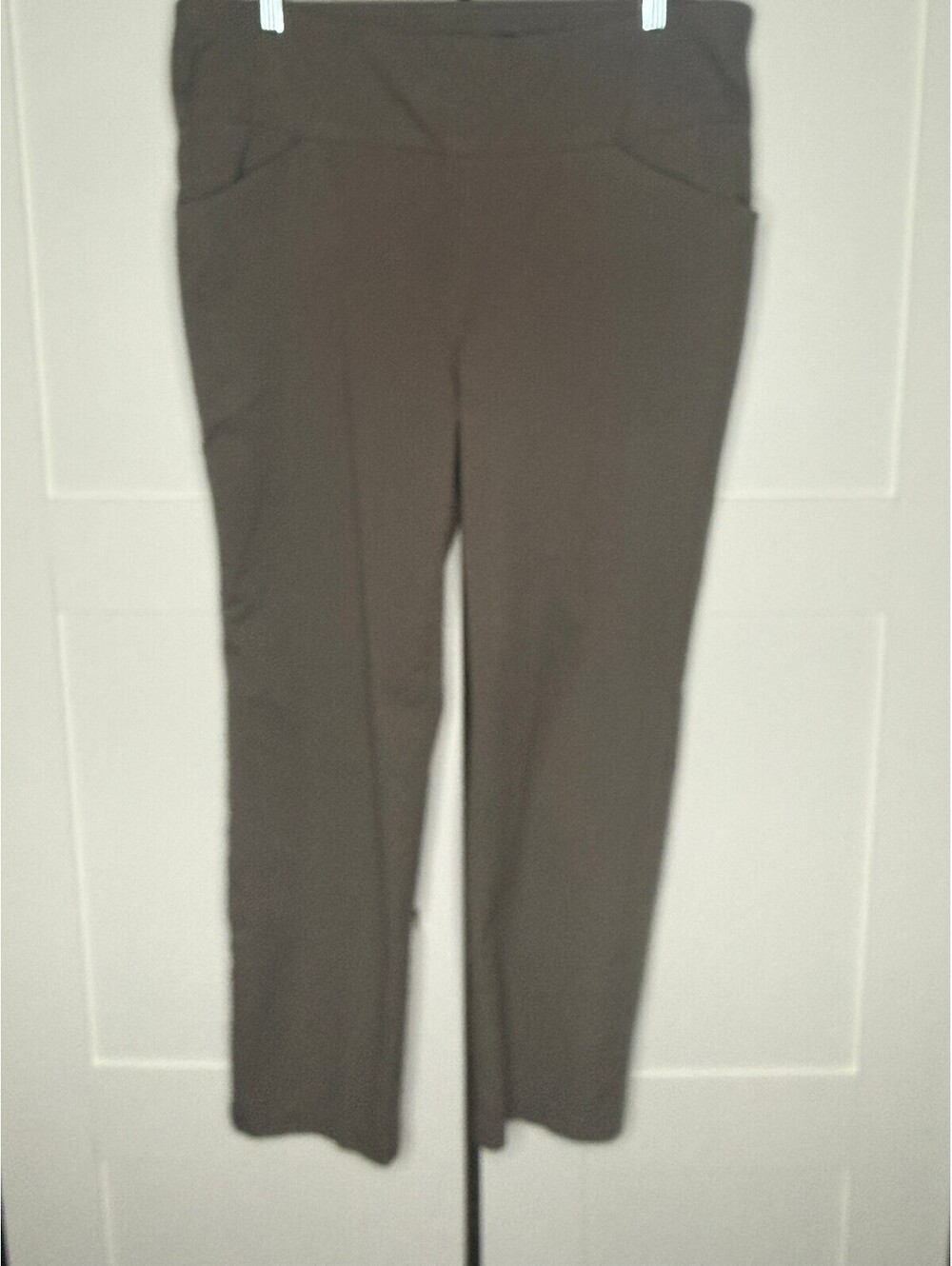 Lee Plus Petites Sculpting Slim Leg Pull-On Pants Women's Mid Rise, 18W Petites